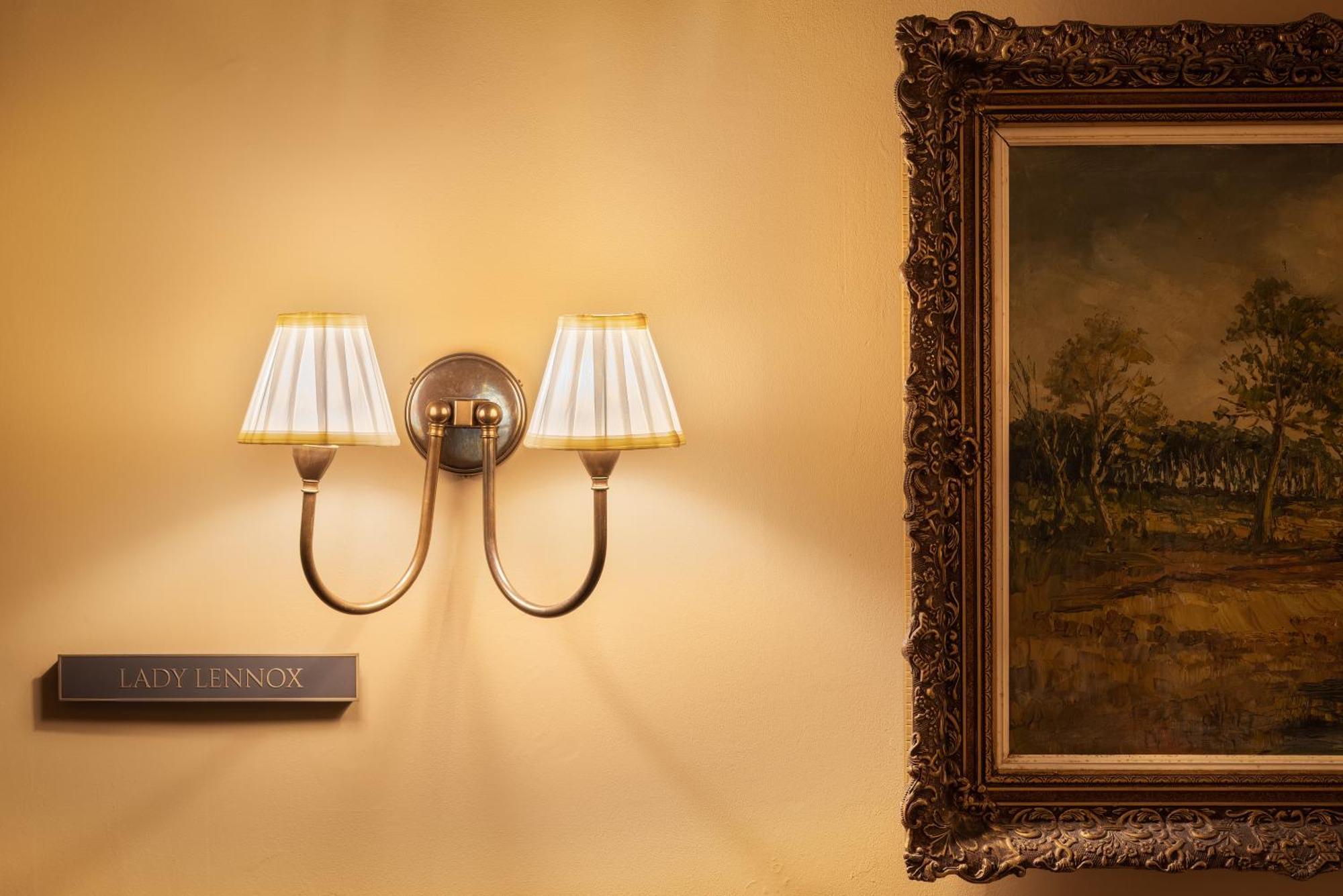 מיינות' Carton House A Fairmont Managed Hotel מראה חיצוני תמונה A wall light